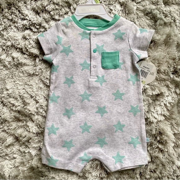 Absorba Baby Star Romper NWT Size 3-6 Months - Picture 2 of 4